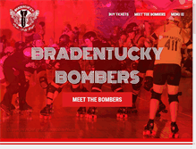 Tablet Screenshot of bradentuckybombers.com